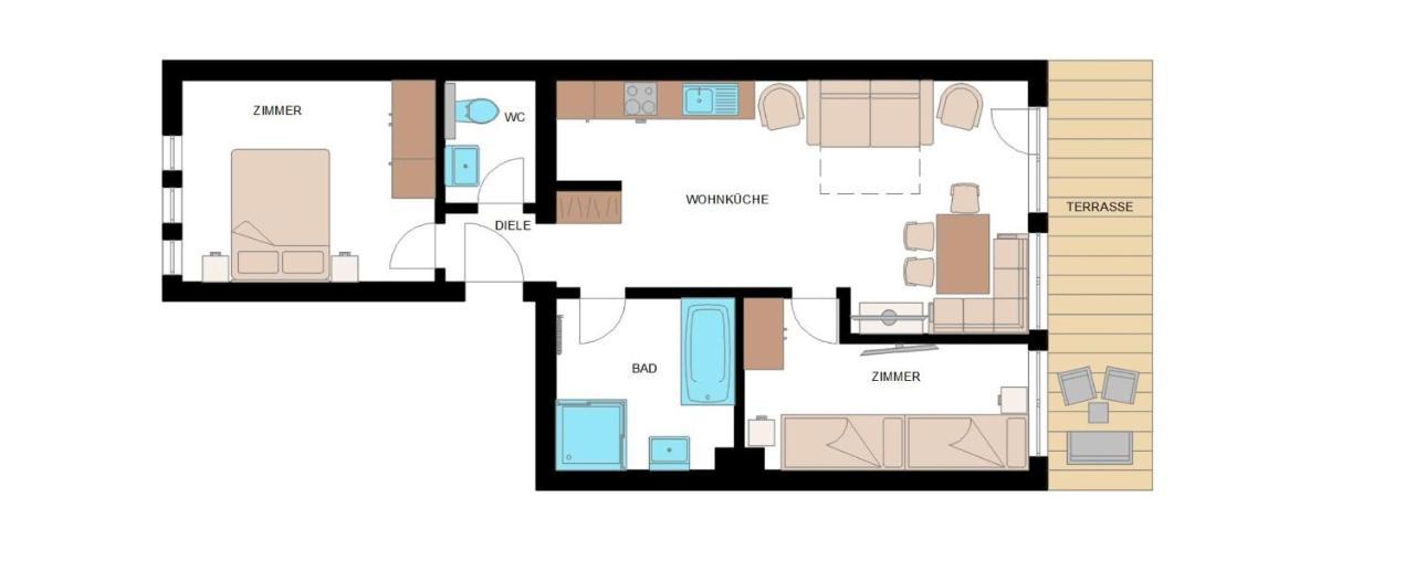 Ferienwohnung TirolApart am Lift - Jochberg bei Kitzbühel Exterior foto